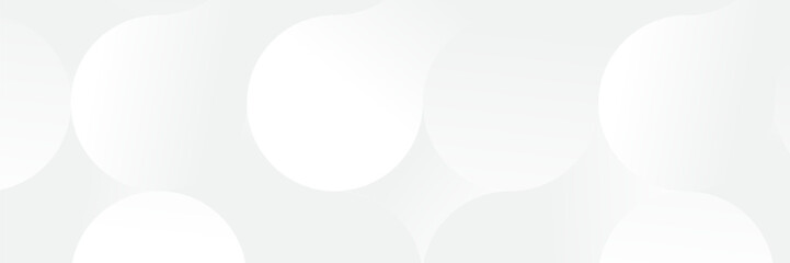 Abstract pattern white geometric banner design background.