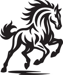 tiger, wildlife, animal silhouette, vector illustration, black and white, fierce tiger, roaring tiger, jungle predator, big cat, ferocious, strength, power, wild animal, tiger design, graphic elements