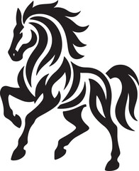 tiger, wildlife, animal silhouette, vector illustration, black and white, fierce tiger, roaring tiger, jungle predator, big cat, ferocious, strength, power, wild animal, tiger design, graphic elements