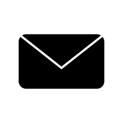 Message flat illustrator vector icon, Flat message icon