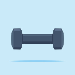 illustration of barbell or dumbbell weights with sand filling for women. design for gym, bodybuilding or sports