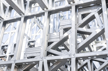 Light gauge steel framing system used for house construction. Wall to be clad with fibre cement...