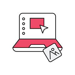 Graphic Design Vector icon