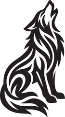 Wildlife Hunting Emblems: Bear, Wolf, Deer & Antlers with Crossed Rifles