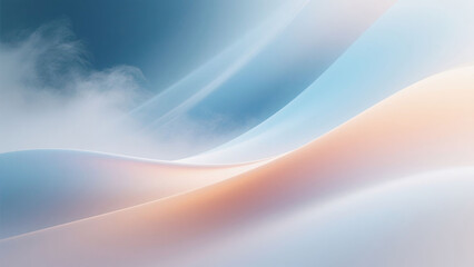 Dreamy Sky Landscape With Beautiful Colors of the Morning
