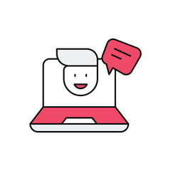 Webinar Vector icon