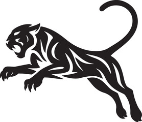 Fototapeta premium Wildlife Hunting Emblems: Bear, Wolf, Deer & Antlers with Crossed Rifles