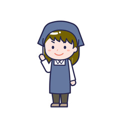 スタッフ／ななめ／女性 12