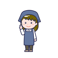 スタッフ／ななめ／女性 14