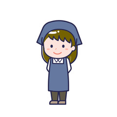 スタッフ／ななめ／女性 28