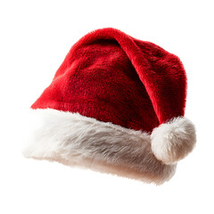 red santa claus hat