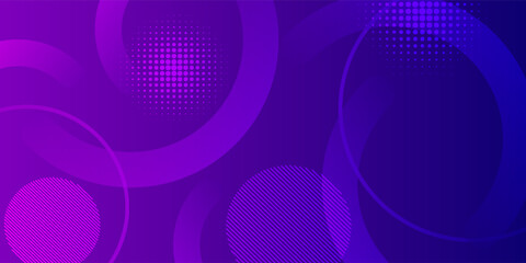 Abstract purple geometric background with abstract circle style. dot background