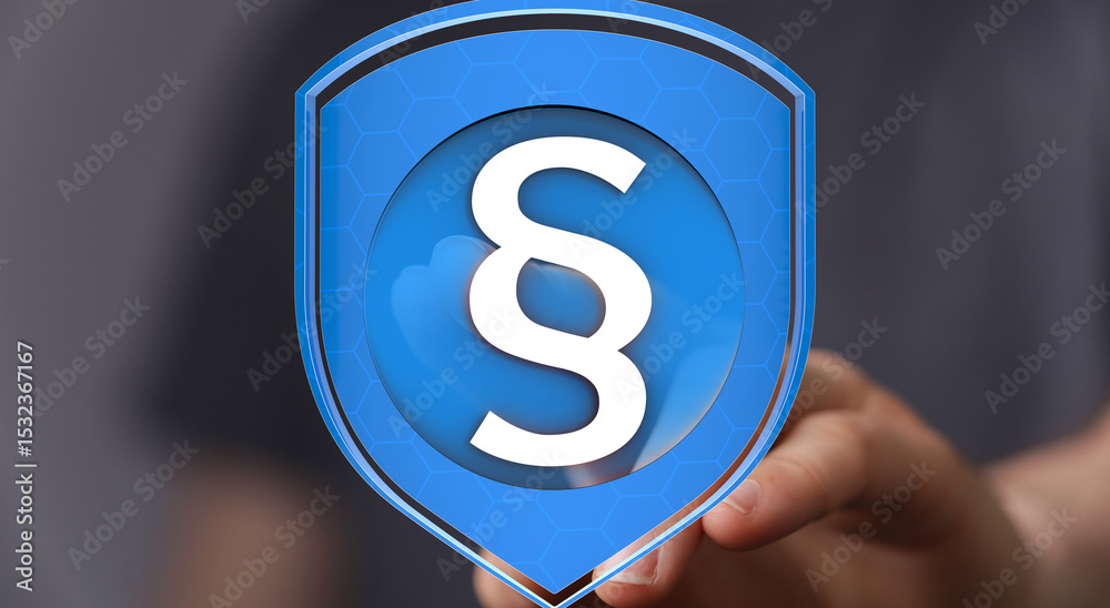Poster secure your data with our robust legal protection. privacy shield ensures compliance.