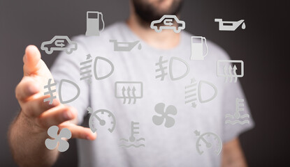 Learn to identify and understand common car warning lights.  Prevent costly repairs by knowing what your dashboard is telling you.