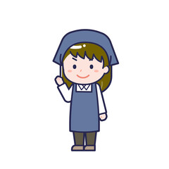 スタッフ／ななめ／女性 12