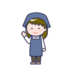スタッフ／ななめ／女性 17