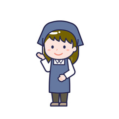 スタッフ／ななめ／女性 18