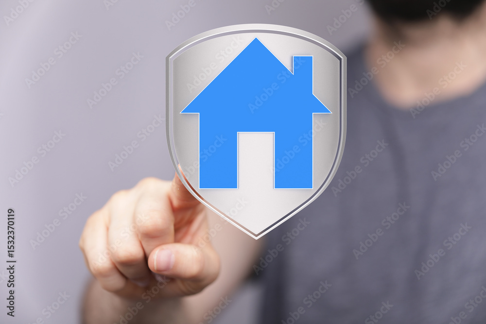 Poster secure your home with advanced technology. find reliable solutions for peace of mind.