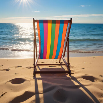 sdraio sulla spiaggia