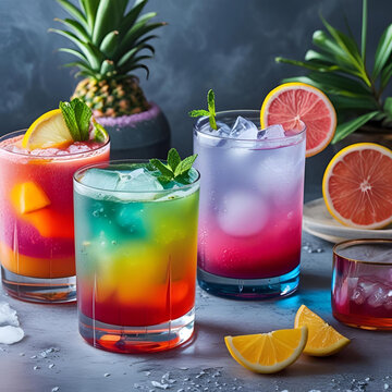aperitivi colorati per l'estate
