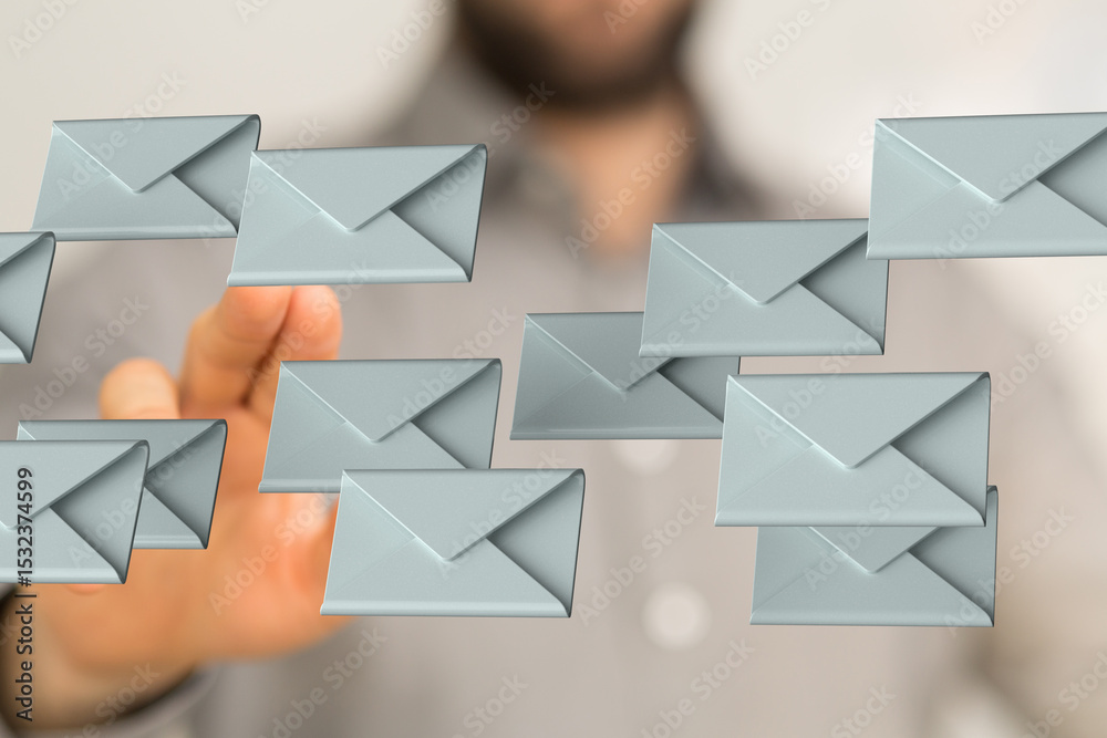 Aufkleber Streamline your inbox. Tips and tricks for efficient email management.