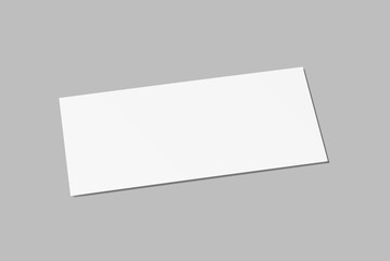 gift voucher blank mockup template