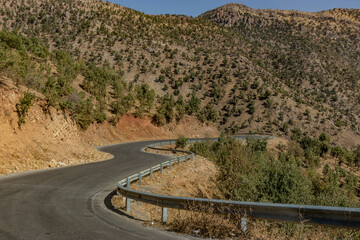 Mountain road in Kurdistan Region of Iraq