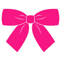 pink ribbon bow