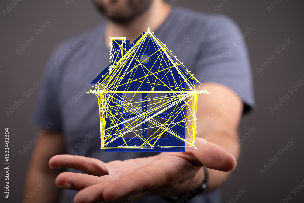Poster future of living: explore smart home automation, iot devices, and network security for a connected h