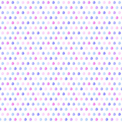 seamless pattern: small multicolor paint stains against white background