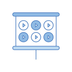 Storyboarding Vector icon