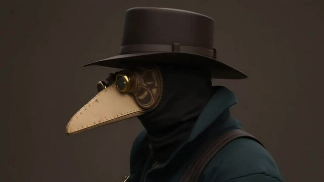 Plague doctor Physician who treated bubonic plague