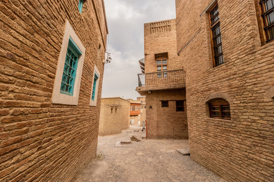 Renovated alley at the Erbil citadel in Erbil (Hawler), Kurdistan Region of Iraq