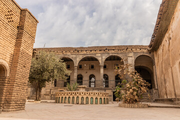 Fototapeta premium Renovated houses at the Erbil citadel in Erbil (Hawler), Kurdistan Region of Iraq