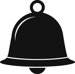 Bell Silhouette Vector Illustration 