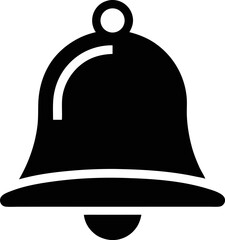 Bell Silhouette Vector Illustration 