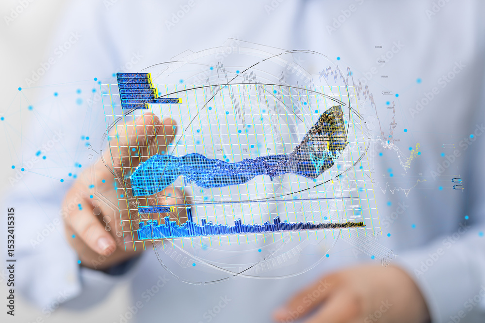 Poster Visualize your data with interactive charts and graphs. Improve business decisions with data-driven insights.