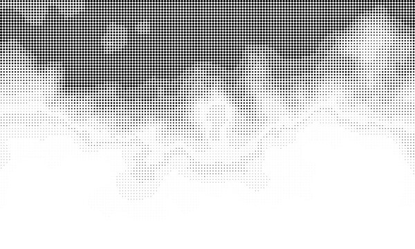 Vector Abstract overlay. Grunge halftone black dost texture background.