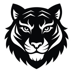 Fototapeta premium Regal lion head vector illustration perfect for a wild animal tattoo or mascot