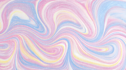 Obraz premium bubbles forming organic patterns with neon reflections and smooth contours