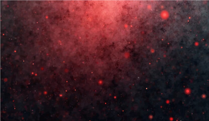 Abstract gradient background with grainy texture dark red dots .