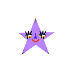 sticker or vector illustrations perfect for a party, funny pictures make you happier