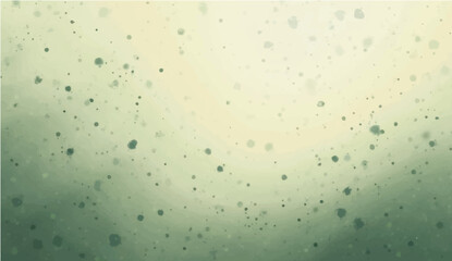 Abstract gradient background with grainy texture dark green dots.