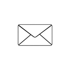 e mail icon with transparent background PNG and JPEG image	
