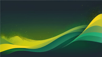 Abstract gradient background with grainy texture yellow and green.