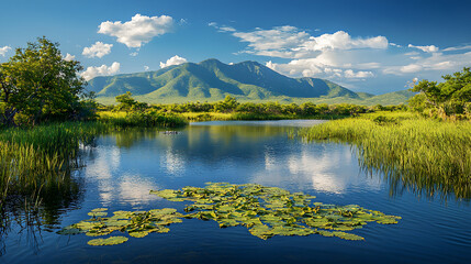 Everglades airboat in South Florida, National Park