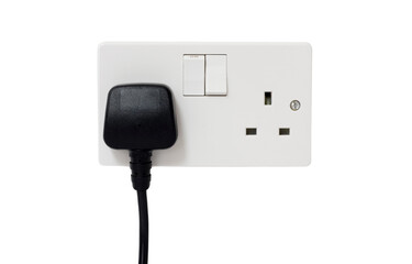 UK Smart Plug with Cord for Home Automation and Energy Monitoring