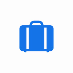 suitcase baggage icon sign vector