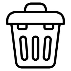 Vector Design Trash Icon Style