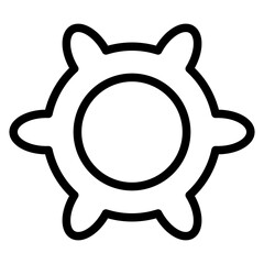 Vector Design Gear Icon Style